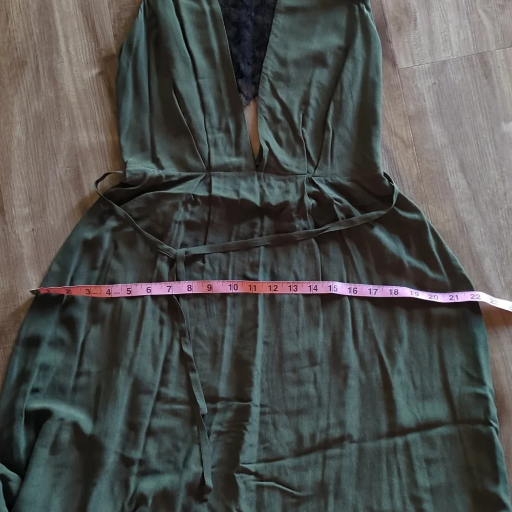 Sandro plunge neck midi dress - Picture 15 of 15